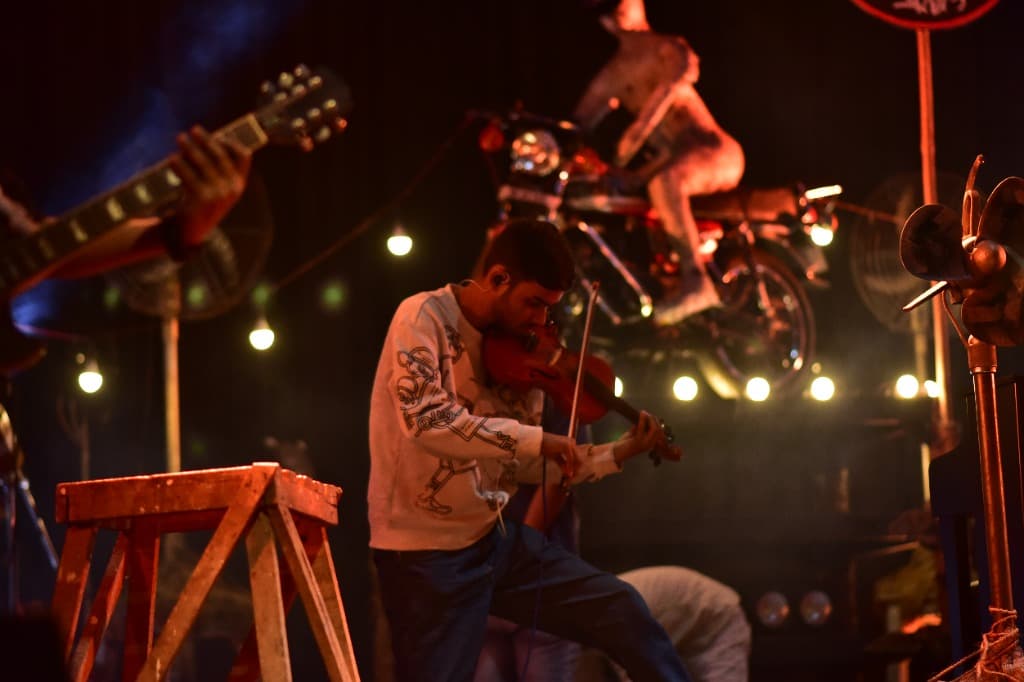Pritam Deb Sarkar Acoustic Violin Recital with Ambient Lights